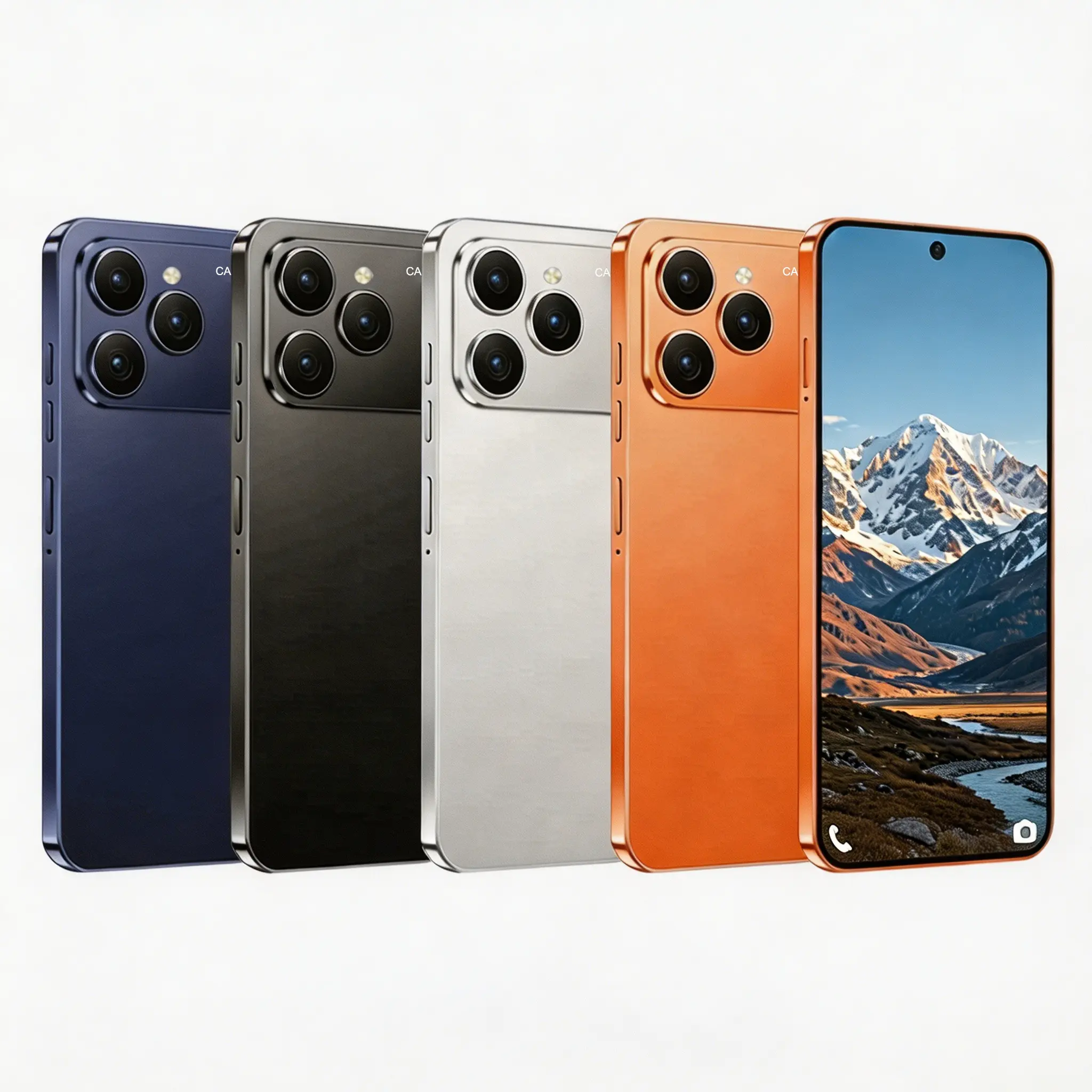 6.8" HD Android Smartphone, 4GB RAM + 128GB Storage, 4000mAh Battery, Dual SIM, Expandable Storage
