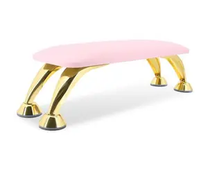 Arm Rest for Nails, Largest Nail Arm Rest Hand Rest for Nails Tech, Non-slip Manicure Hand Rest Pillow, Made of Real Microfiber Leather