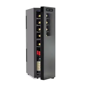 18-Bottle Slimline Dual Zone Cooler with Upright Bottle Storage
