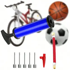 1 set of portable small inflatable pumps suitable for bicycles, football, basketball, yoga balls, swimming rings, and other inflatable products Air Balloon Pump
