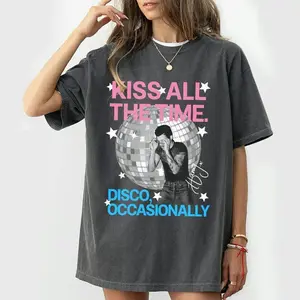 Harry Kiss All The Time Shirt, Disco Occasionally New Album Inspired T-Shirt