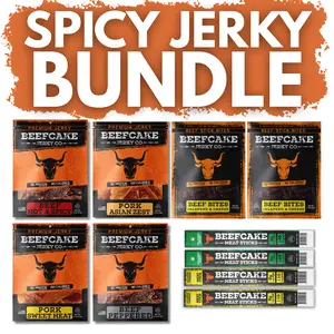 BeefCake Spicy Jerky Bundle