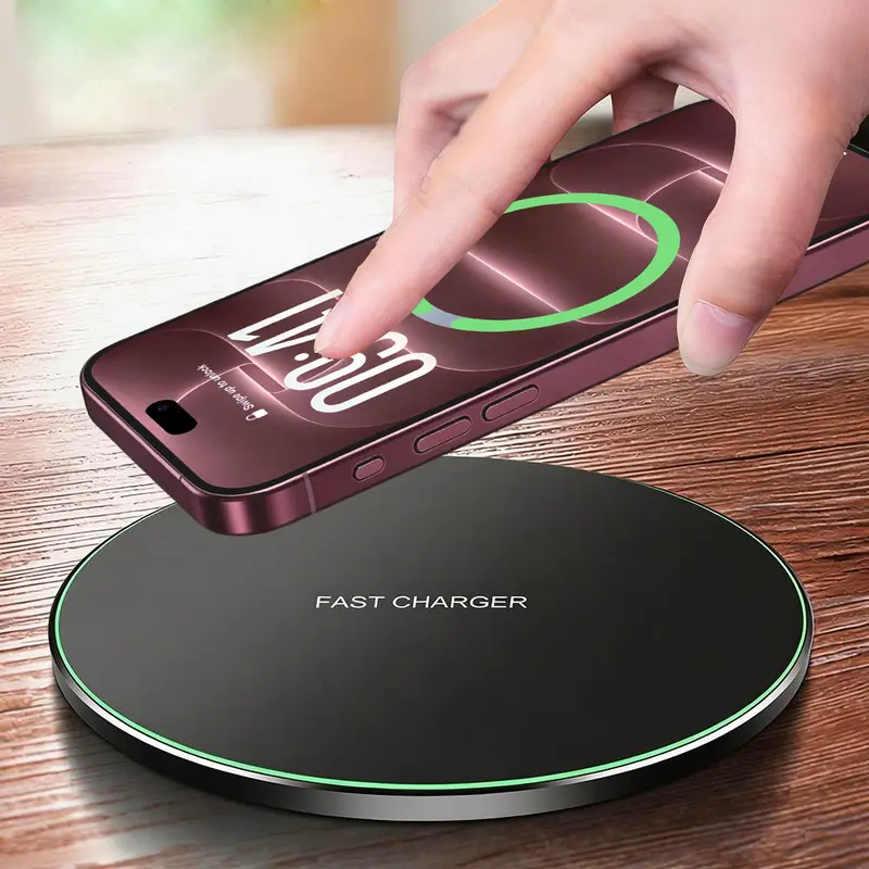 Fast Wireless Charger,20W Max Wireless Charging Pad for iPhone Duo/18/17/16/15/14/13/12/11/XS Max/XR; Phone Wireless Charge Mat for Samsung Galaxy S26/S25/S24/S23/S22/Note Series