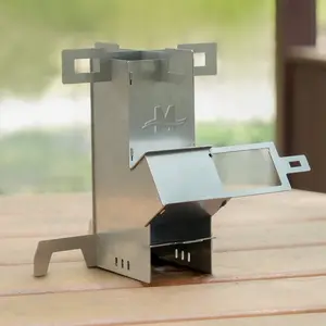 Miller CAT Stainless Steel Portable Rocket Stove