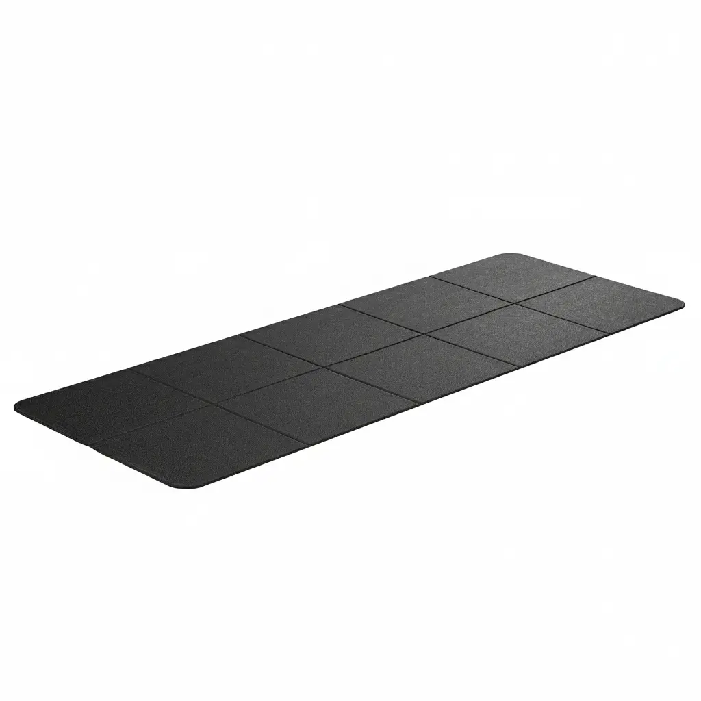 Foldable Walking Pad Treadmill Mat for Carpeted Floors and Home Exercise Equipment