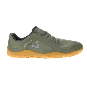 Vivobarefoot Mens Primus Trail Ii All Weather Firm Ground Running Sneakers Shoes - Green