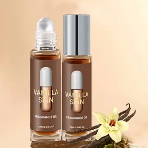 Women's Coconut Vanilla Scented Perfume, Alcohol-Free Fragrance, Long-Lasting Freshness, Citrus Fruity Vanilla, Oriental Fruit & Floral Scents, Perfect Gift