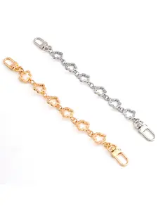 1PC Flower Bag Extender Chain Crossbody Bag Extender Chain for Women Handbag Purse Shoulder Straps DIY Purse Making Charms