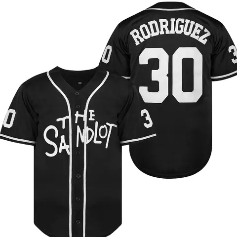 The Sandlot Benny The Jet Rodriguez Michael Squints Palledorous Alan Yeah-Yeah McClennan Bel Air 3D Print Baseball Jersey Sports Top Athletic Techwear Christmas gifts Base Layer Top tiktokshopbacktoschool