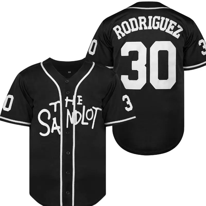 The Sandlot Benny The Jet Rodriguez Michael Squints Palledorous Alan Yeah-Yeah McClennan Bel Air 3D Print Baseball Jersey Sports Top Athletic Techwear Christmas gifts Base Layer Top tiktokshopbacktoschool