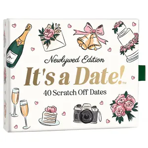 It's a Date! Newlywed Edition for Couples, The Ultimate Gift for Weddings, Bridal Showers, Engagements, and Bachelorette Parties