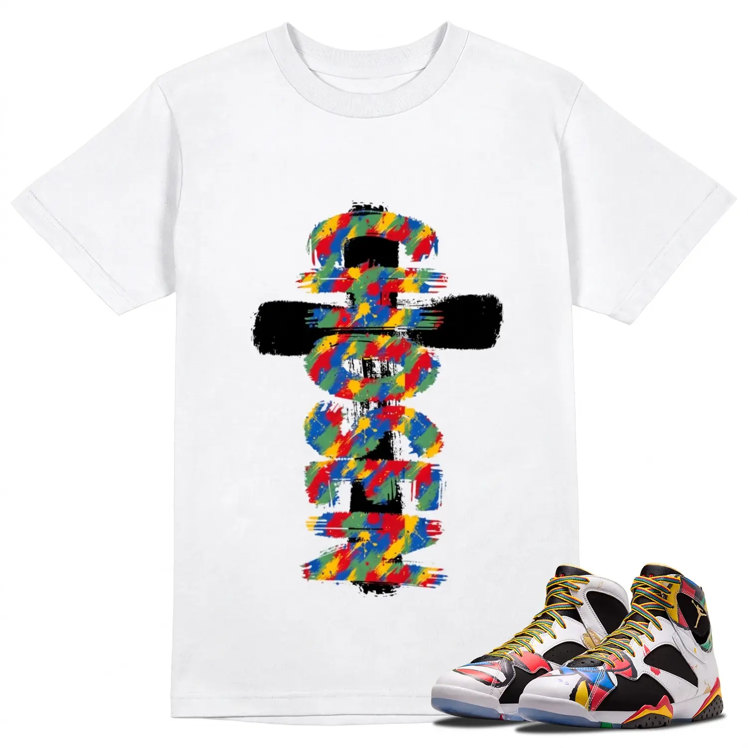 Chosen Shirt to Match AJ7 Miro, Graphic Tee, Sneaker Match Shirt, Gildan 5000 Heavy Cotton