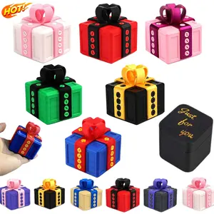 Annoying Gift Box with Screws Includes Finger Box Inside Prank Pop-up Finger Fun Gag Novelty Gift Take Apart Puzzle Surprise Prank Box Multicolor Storage