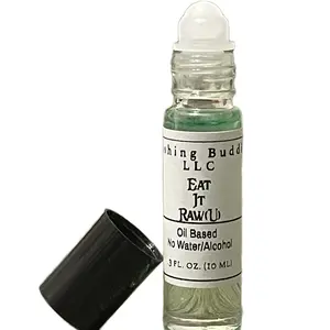 Eat It Raw Unisex Fragrance - 3 FL. OZ. (10 mL) - Oil-Based, No Water Alcohol, Luxurious Fresh Fragrance for Everyone