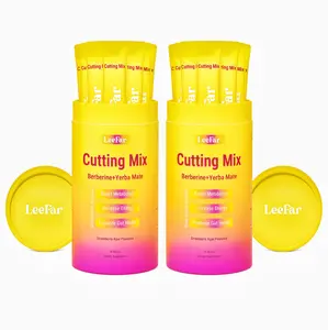 2 Pack LeeFar Cutting Drink Mix – | SS Strawberry Açaí Flavor – | (30 Servings)