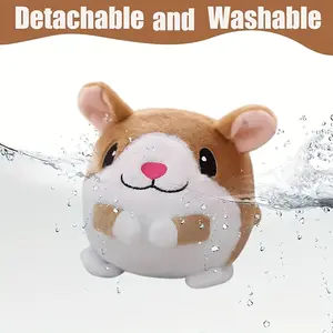 Pet Toy Ball, Pet Smart Bouncing Ball, Pig, Puppy, Hamster, Rabbit, Washable Jumping Squeak Pet Toy With Recording And Music Mode, Rechargeable Mobile Dog Chew Toy, Suitable For Small/medium/large Dogs, Keep Them Busy