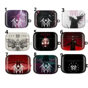Sleep Token Inspired AirPods Case, Shockproof Protective Cover For AirPods 1 2 3 4 & Pro Gen 1 2
