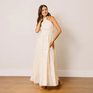 Ivory Shell Capri Dress