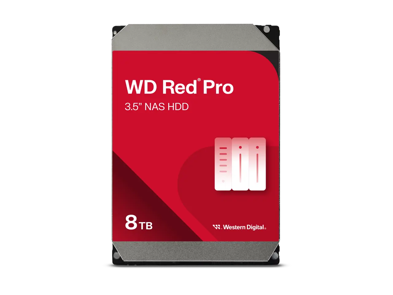 WD Red Pro 8TB 7200 RPM 256MB Cache SATA 6.0Gb/s 3.5" Internal Hard Drive Bare Drive - WD8005FFBX
