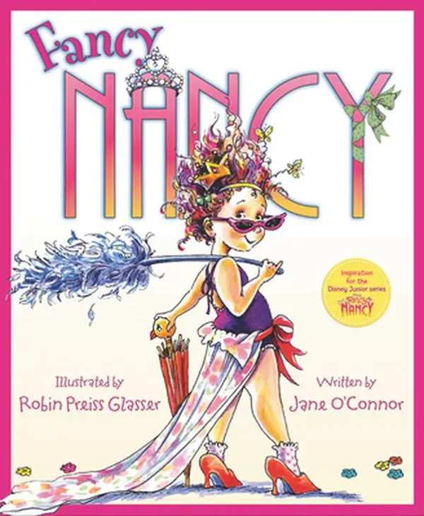 Used English Picture Book - Fancy Nancy (Hardcover) by Jane O'Connor, TV Series Tie-In Used Copy (School & Educational Supplies)
