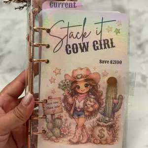 Cowgirl savings binder