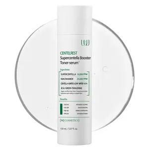WJ Cosmetics Centelrest Supercentella Booster Toner-Serum – Calming Facial Essence – Deep Hydrating and Nourishing Serum for Dry Sensitive Skin with Niacinamide and Centella Asiatica (5.07 fl. oz)