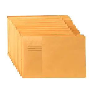 Self-Seal Kraft Bubble Mailer #0, 6" x 9", Solid Manila, 12 Pack - Perfect for Shipping Small Items