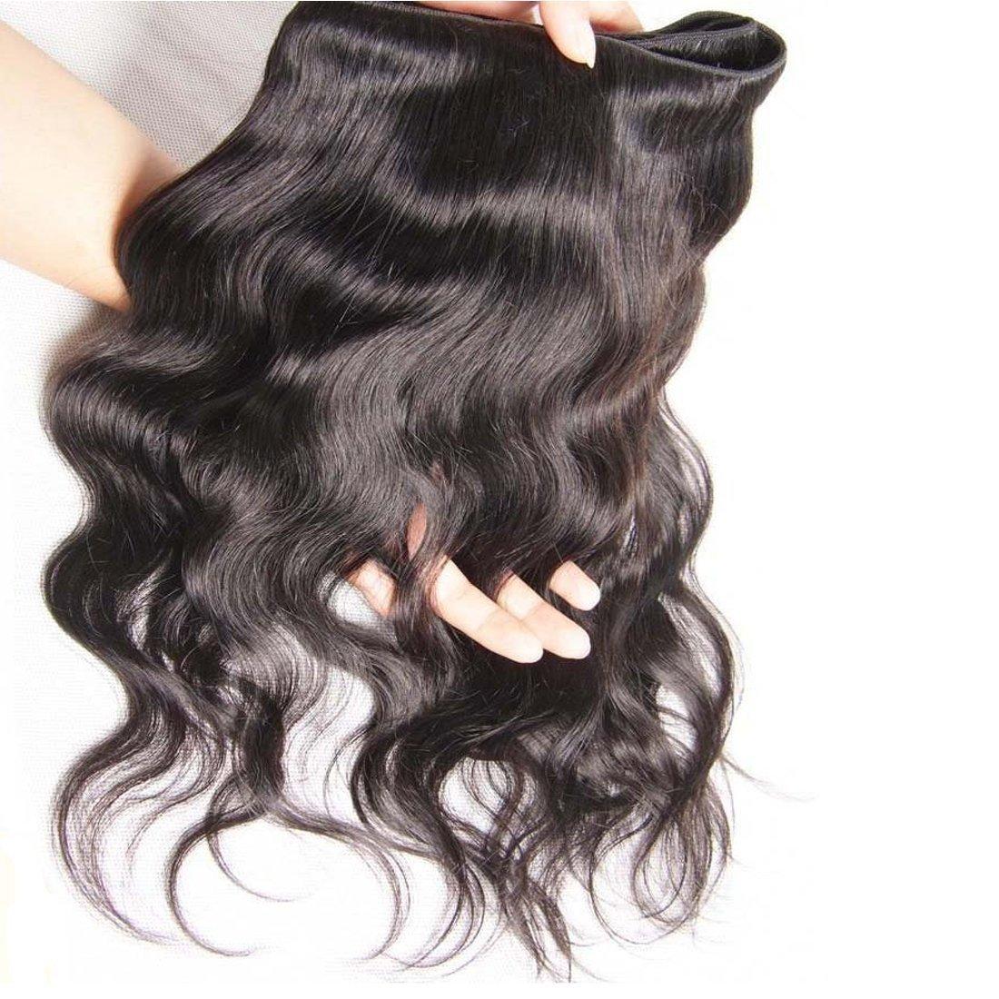 12A Body Wave Bundles Human Hair 18 20 22 Inch 100% Real Raw Human Hair Bundles Body Wave,No Tangle Shedding,Triple Lifespan Virgin Hair Extensions Thick Weave Reusable