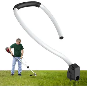 Ergonomic Trimmer Grip for Weed Wackers Extension Handle, String Trimmer Handle Lawn Trimmer Handle Grip with Bracket Clamp for String Trimmer, Lawn Care, Landscaping