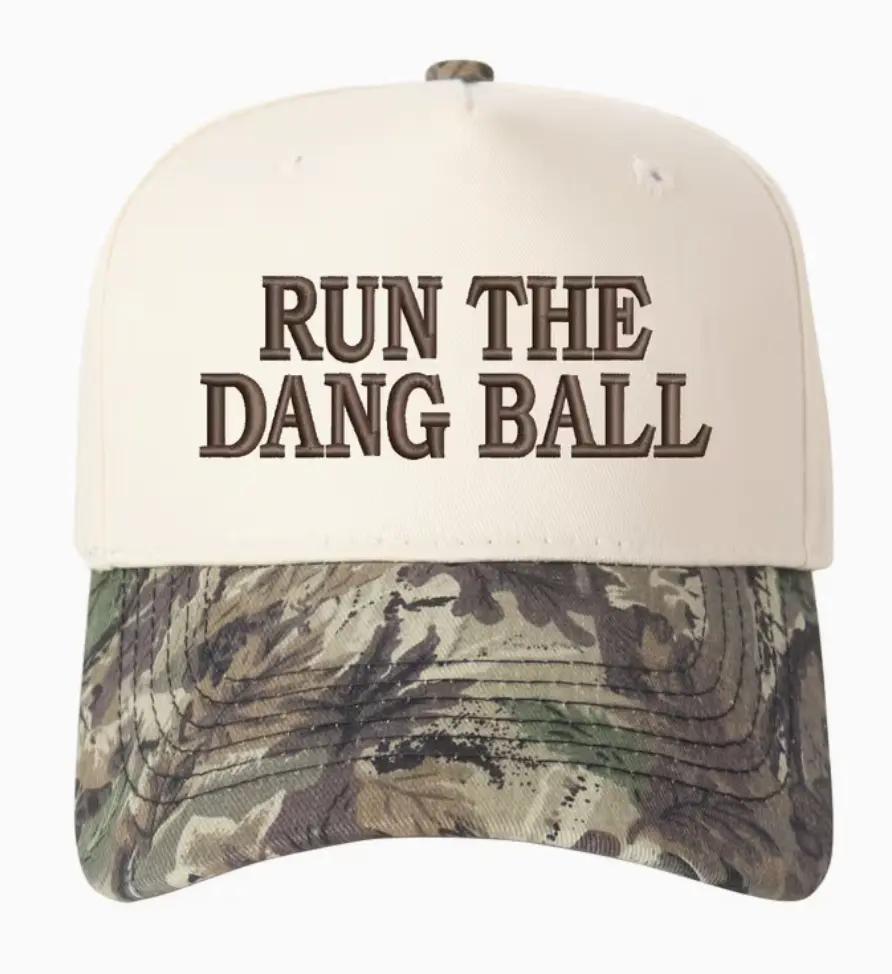 Run the Dang Ball Womens Baseball hat