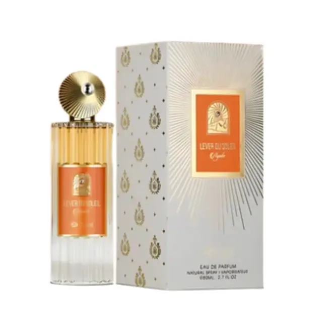 Zakat Parfums | Lever Du Soleil | Agate | Unisex Fragrance | 100 ML - 3.4 OZ | Eau De Parfum | Peach - Blood orange & Green leaves
