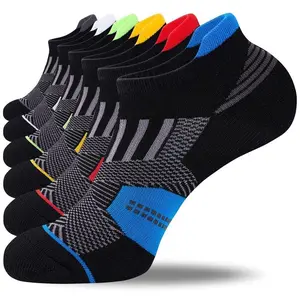 Mens Low Cut Ankle Socks  Wicking Cotton Casual Short Breathable & Comfy 6 Pairs