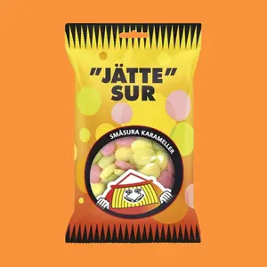 Super Sour Small Fruity Caramels Super Sour Small Fruity Caramels