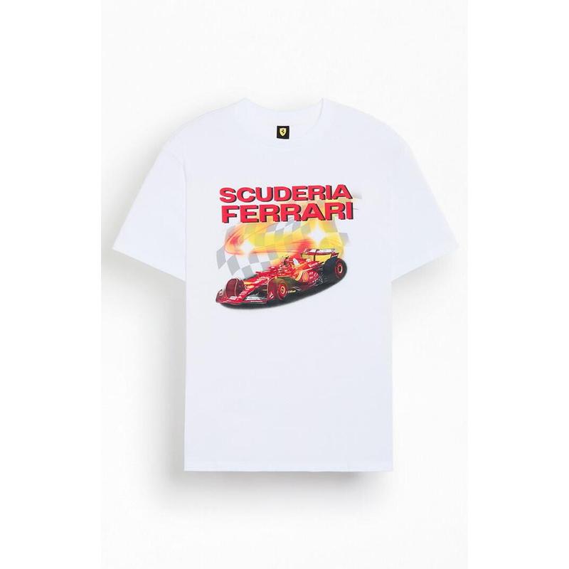 Puma Men's Scuderia Ferrari Vegas T-Shirt - Multicolor