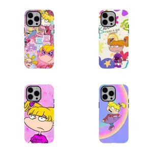 Rugrats Phone Case – Cute Cartoon Design Durable Protective Cover Compatible for iPhone 17 16 15 14 13 12 11 and for Samsung Galaxy S21-S25 Perfect Gift for Friend