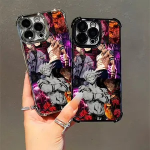 Jujutsu Kaisen Yuji Itadori Anime Phone Case for Fans, Perfect for Halloween - Compatible with iPhone 11/12/13/14/15/16 (Pro Max/Plus)