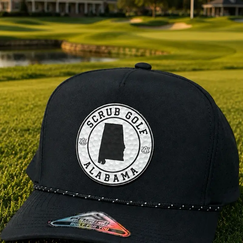 Scrub Golf Auburn Performance Rope Hat