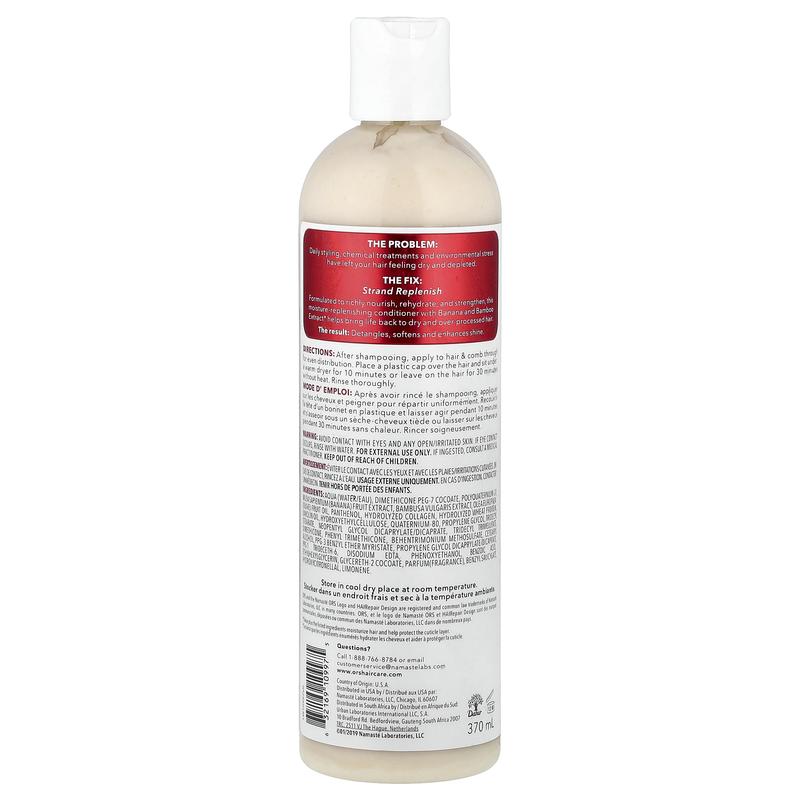 ORS HAIRepair™, Nourishing Conditioner, For Dry & Brittle Hair, Banana & Bamboo , 12.5 fl oz (370 ml)