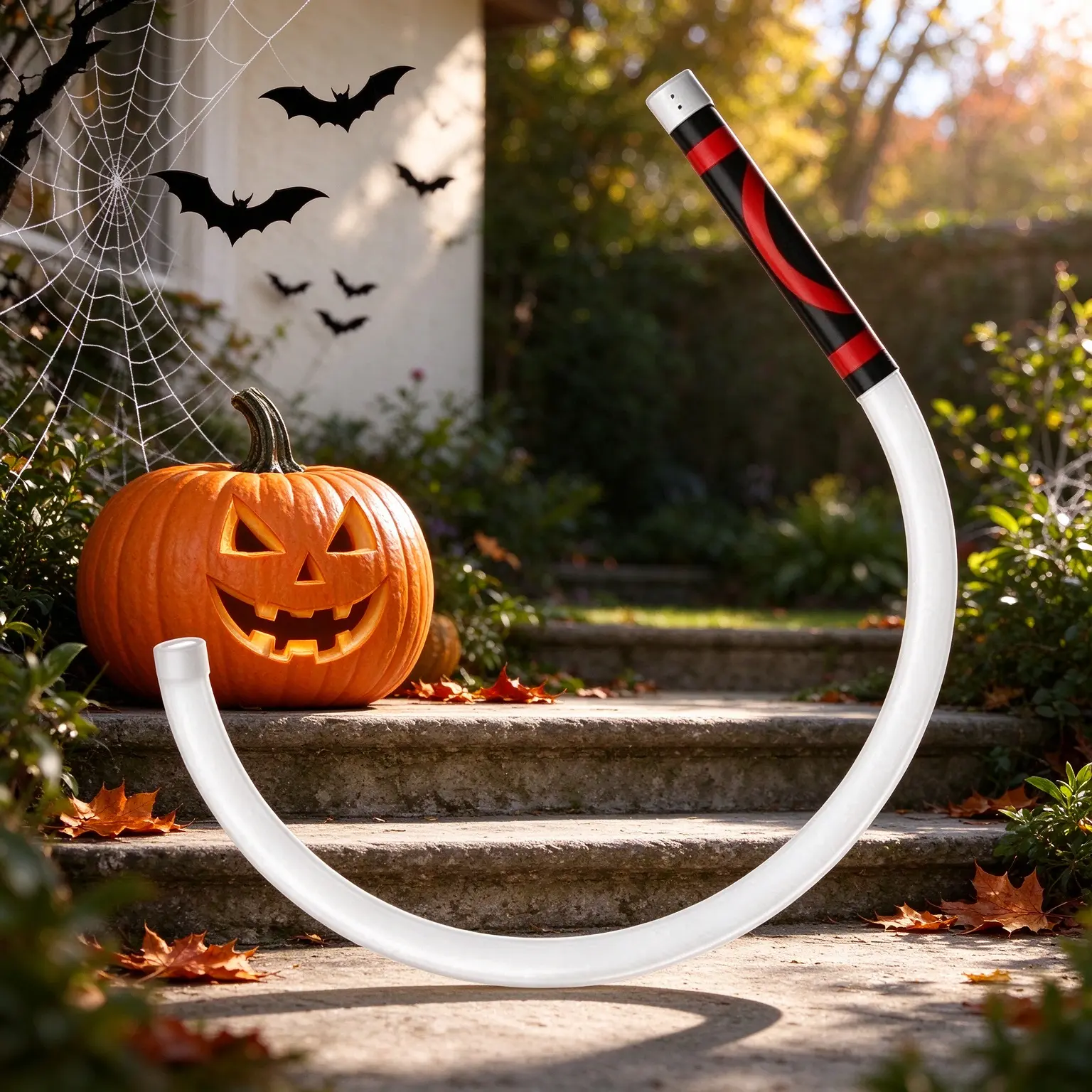 27" Portable Bendable LED Flashlight Stick, Rechargeable High Lumen Hands-Free Work Light, Flexible Neck, Durable Mechanic Tool for Car Repair, Garage, Emergency, Halloween Scene Decor, Outdoor Night Use, Versatile Portable Lighting Gear
