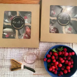 4 Dessert cupcake candle