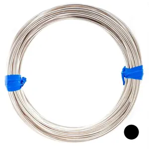 18 Gauge 925 Sterling Silver Round Dead Soft Wire Made in USA - 1FT