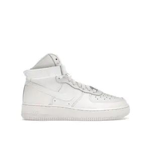 Nike Kid's Air Force 1 High LE Triple White, from StockX
