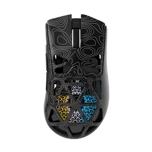 FURYCUBE G11 Tri-Mode Gaming Mouse 2.4G Bluetooth Wired Rechargeable RGB Lighting Optical Sensor for Gaming & Office Accessories