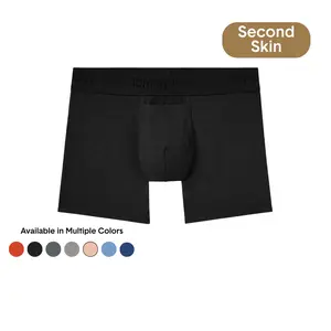 Tommy John Men's Second Skin 4" Trunk & Boxer Briefs | Luxury Soft Modal Fabric, Contour Pouch, Stay-Put Waistband
