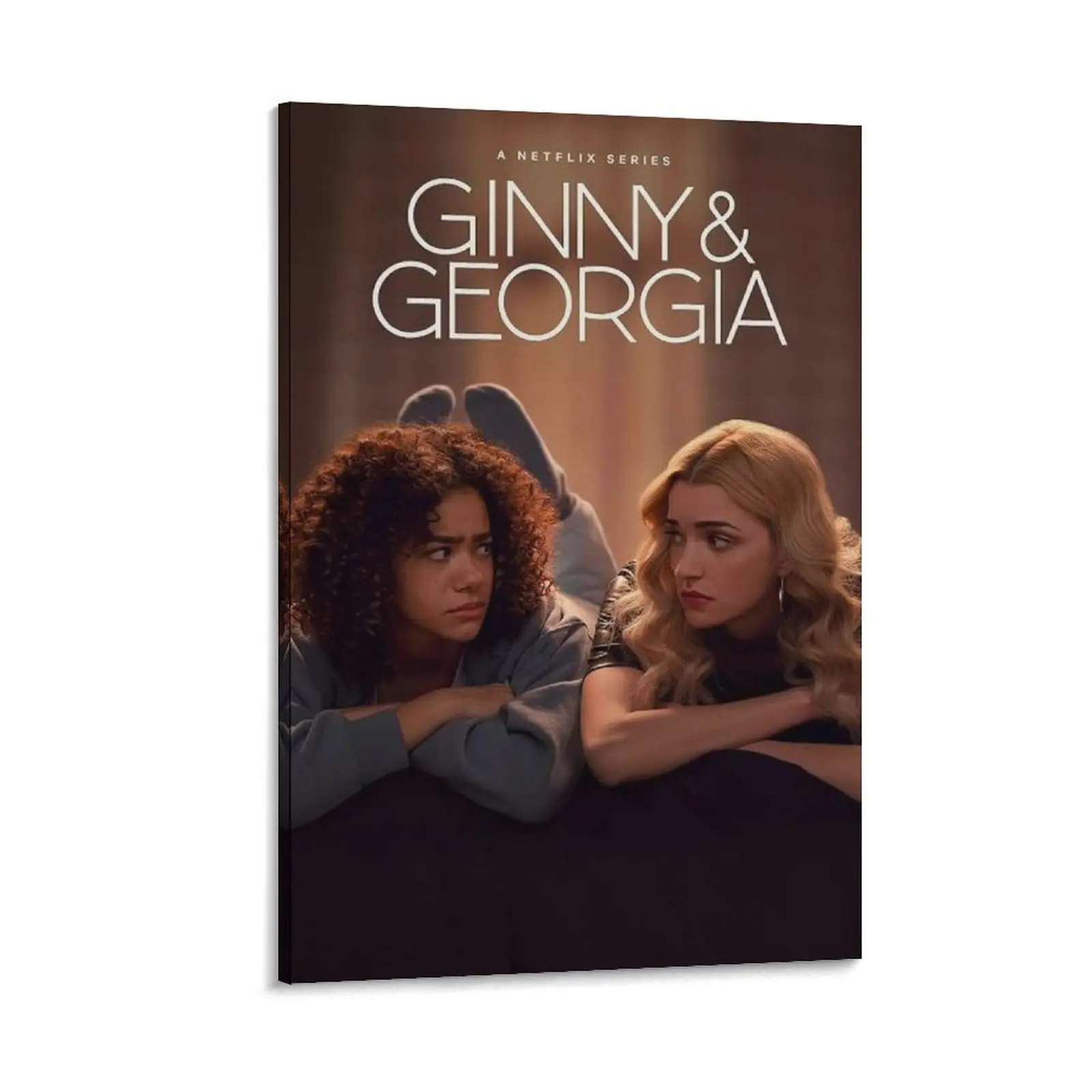 Ginny & Georgia Netflix Series Poster Canvas Wall Art, Home Decor Painting Print for Bedroom, Bar Decoration Gift