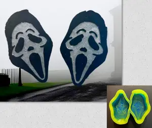 Ghostface Mask Vent Clip Mold