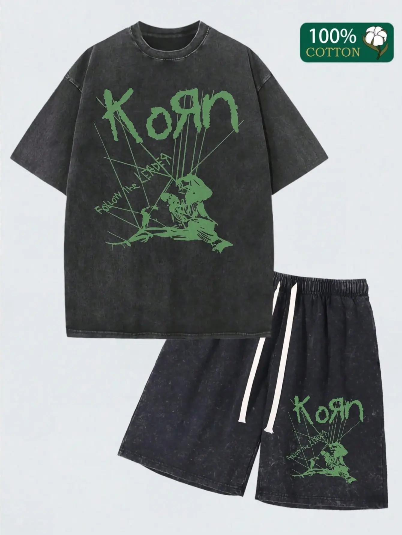 vintage korn follow the leader shirt - TikTok Shop