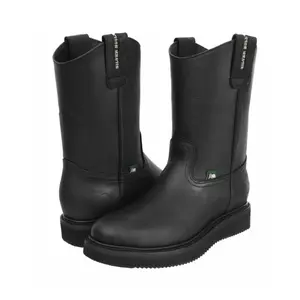 Bota de piel suela mil rayas