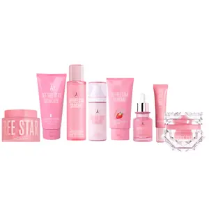 Ultimate Strawberry Skincare Bundle - Includes 8 Strawberry Products in the Jeffree Star Skincare Line
