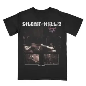 Silent Hill 2  - Heavens NighT  T-shirt , Shirts men, Men gifts, Vintage shirt ,Men's Regular Fit Graphic,Unisex Graphic T-shirt